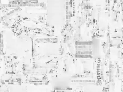 Rustic Brick BBQ Grill 3D Model Outdoor Cooking Station Low-poly 3D model