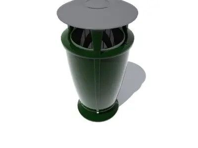 trash bin 5 3D model