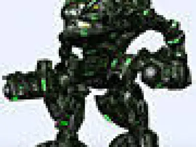 3DRT - Mech Robots Megapack  Low-poly 3D model