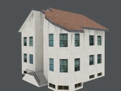 building collection vol2 Low-poly 3D model
