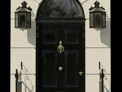Baker street entrance 3D model