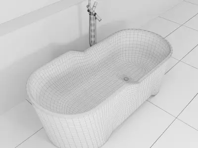 Bath Provence Lite 5 3D model