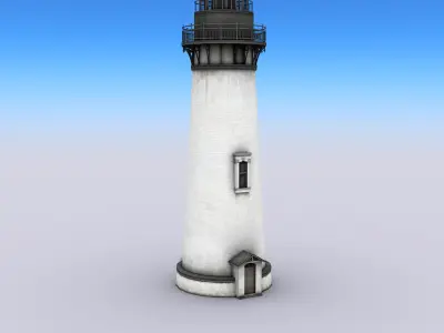 Light Tower Low-poly 3D model
