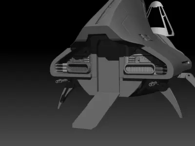 Phantom 2 Shuttle  3D print model