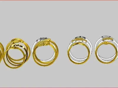 Light Rings - 20 Models 3D print model