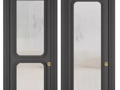 Entrance door set239 3D model