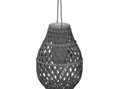 Pedro Series Pot Outdoor floor Lighting 3D model