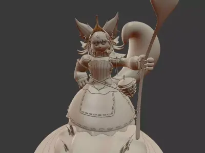 Heir of Light RD LYS recreation  Free 3D model