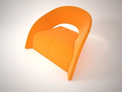 07 YELLER CHAIR 3D model