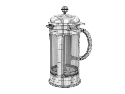 BODUM Chambord French Press Coffee Maker 3D model
