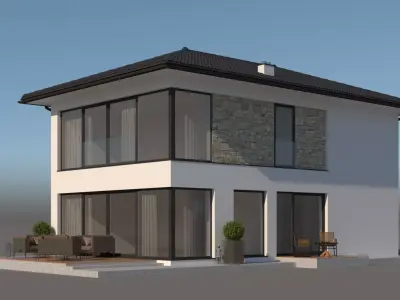 Generic Holiday Villa 013 3D model