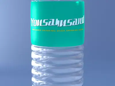 WATER BOTTLE 3D model