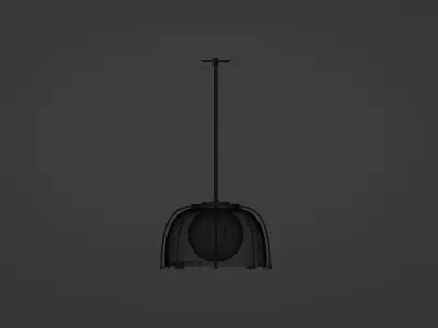 Concrete Pendant Free 3D model
