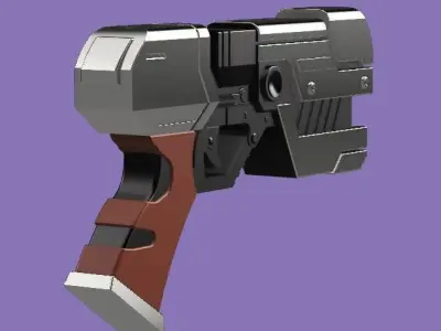 Metroid -  Paralyzer gun for cosplay 3D print model