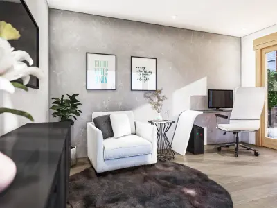 Sketchp and Lumion 10x14 Garden Room Summer House Cabin Log 3D model