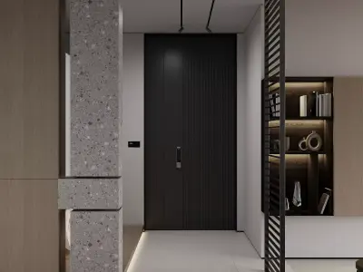 minimalist style 3D model