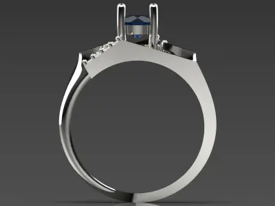 jewelry ring jr00171 3D print model