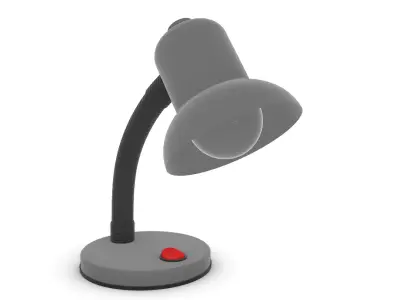 Table Lamp 3D Model   Mid Poly  PBR Textures 3D model purchase