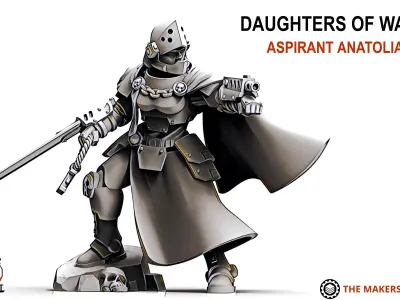 Daughters of War  Aspirant Anatolia 3D print model
