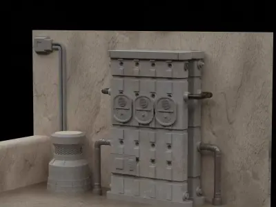 The Book of Boba Fett Generator 3D print model