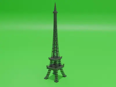 eifle tower  3D model