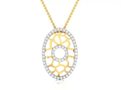 Women Pendant 3DM STL OBJ FBX Render Details 3D print model 26