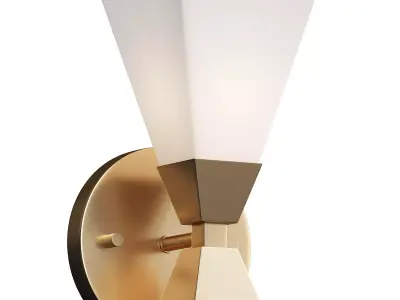 Bowtie Bath Wall Sconce 3D model
