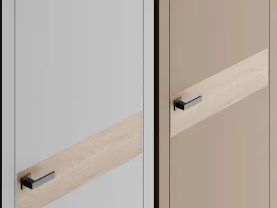 Interior doors LOFT BERTA GW 3D model