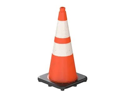 Traffic Cone Free low-poly 3D model from CGTrader