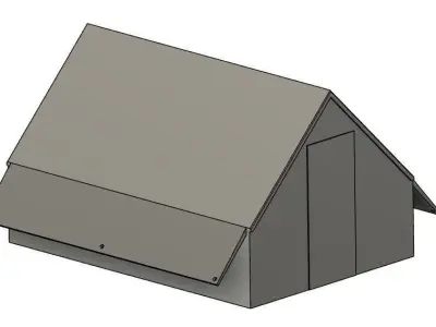 Camping Tents - H0 Scale 3D print model