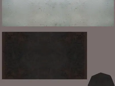 driveway gate 3D model