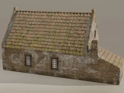 Farm House 3D model get