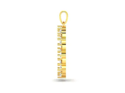 Solitaire Women Pendants  3D print model order