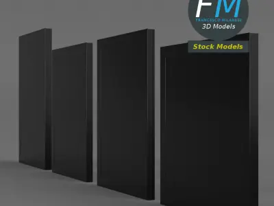 Photo frames 3D model
