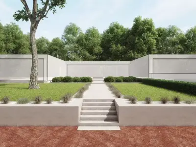 Scene 04 Archexteriors for c4d vol 19 3D model