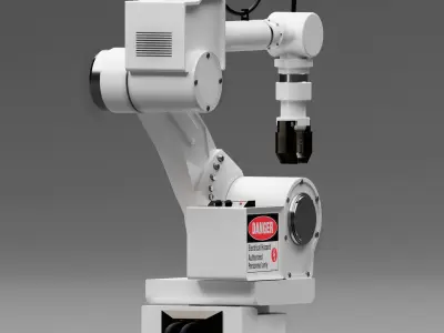 Industrial Robot 3D model