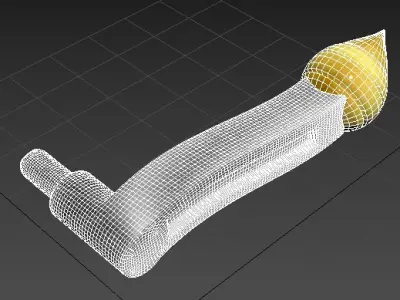 Door handles 3D model