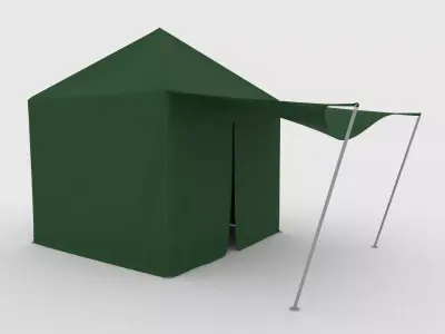 Gazebo Tent 5 250 cm X 250 cm 3D model