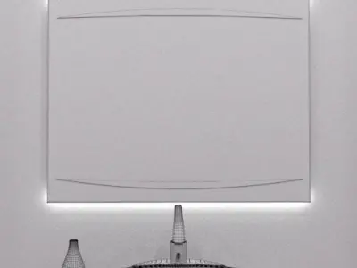 Illuminated Mirror 20 3D model
