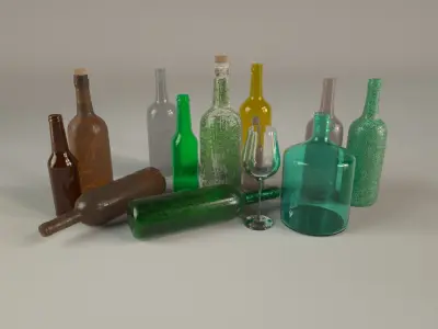 40 tileable Glass Materials for Cinema4d Octane Render Texture