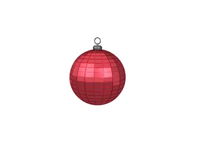 Disco Ball v1 007 Low-poly 3D model