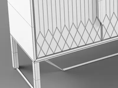 Capital Collection PRISMA Sideboard 3D model