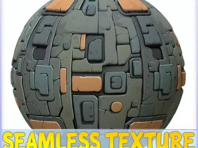 SciFi Seamless Texture Texture 39