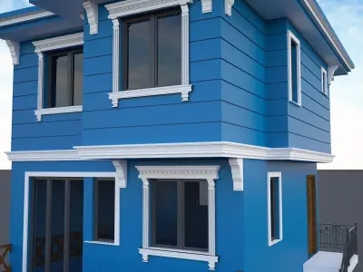 Ornate building 3d model 6 3D model