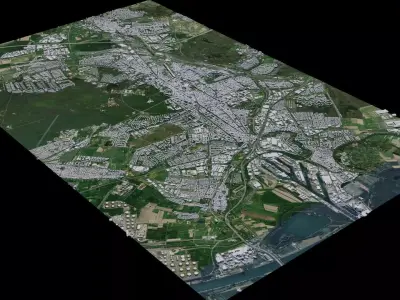 Karlsruhe - Germany 3D model