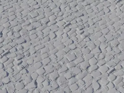 Old Town Cobblestone Road PBR Texture  Texture