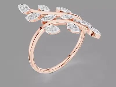  Light Diamond Ring  3D print model