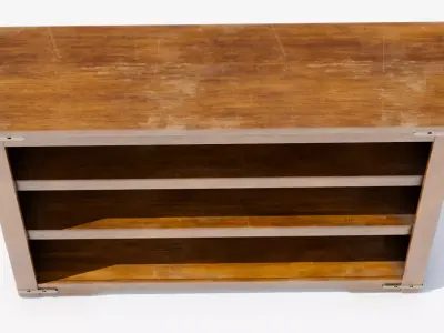 Librarycupboard2 Low-poly 3D model