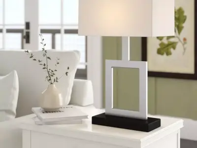 Larde Table Lamp Free 3D model