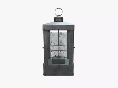 Medieval Lantern Low-poly 3D model